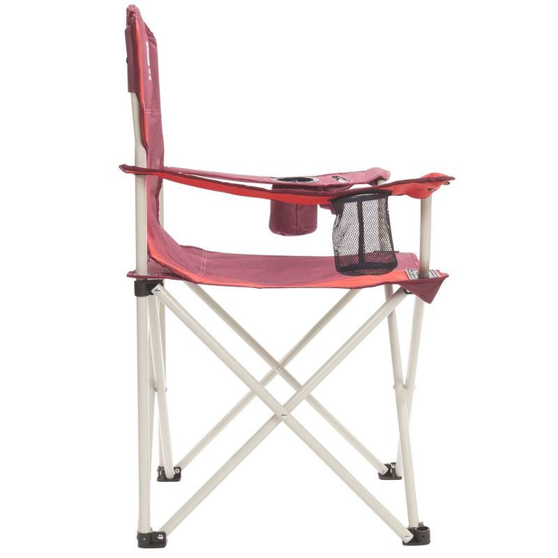 slide 7 of 7, Sierra Designs Oversized Folding Chair - Red, 1 ct