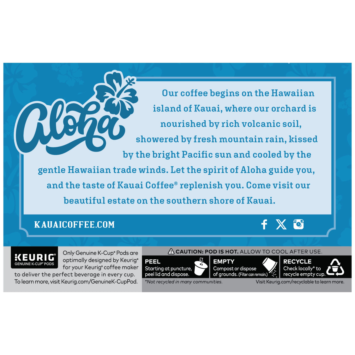 slide 2 of 6, Kauai Coffee Single Serve Coffee Dark Roast 10Ct, 10 ct