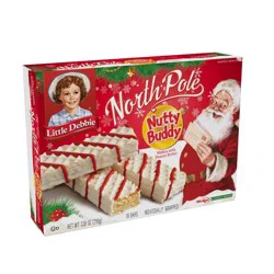 Little Debbie North Pole Nutty Bars - 7.38oz
