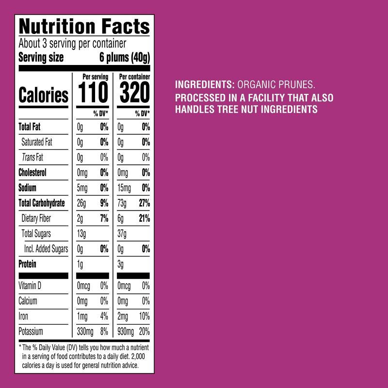 slide 4 of 4, Organic Unsweetened Pitted Prunes - 4oz - Good & Gather™, 4 oz