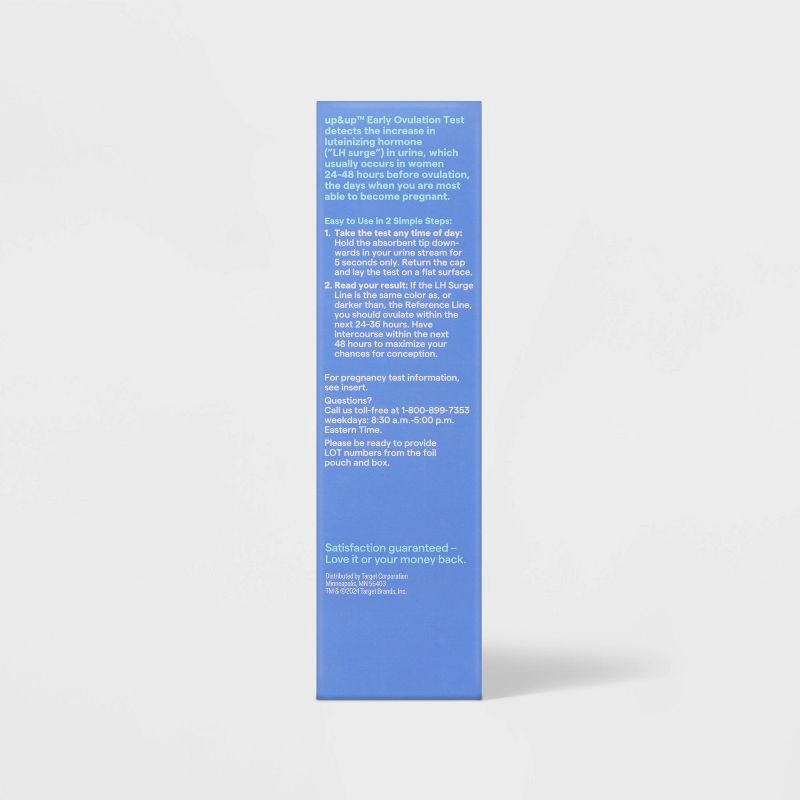 slide 4 of 4, Ovulation + Pregnancy Test Combo Pack - 11ct - up&up™, 11 ct