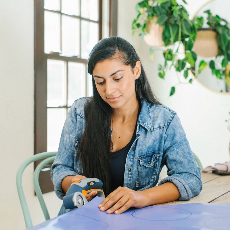 slide 6 of 15, Blue Ridge Tools Rechargeable Rotary Cutter: Battery-Powered Roto Cutting Tool for Sewing & Carpet, 1 ct