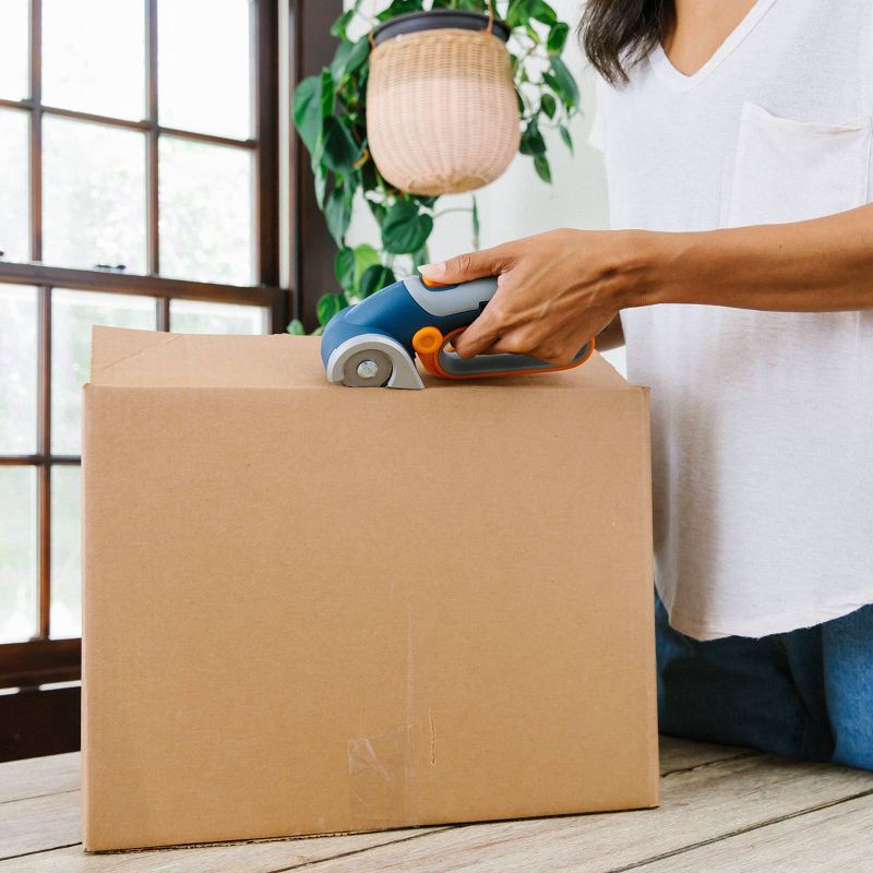 slide 11 of 15, Blue Ridge Tools Rechargeable Rotary Cutter: Battery-Powered Roto Cutting Tool for Sewing & Carpet, 1 ct