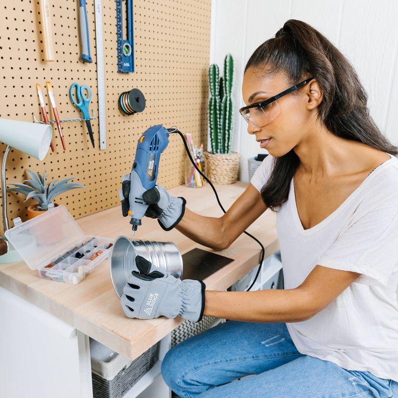 slide 5 of 15, Blue Ridge Tools 251pc Hobby Tool Kit: Electric Multi-Tool Set for Crafting & Engraving, 120V, 2-Year Warranty, 251 ct