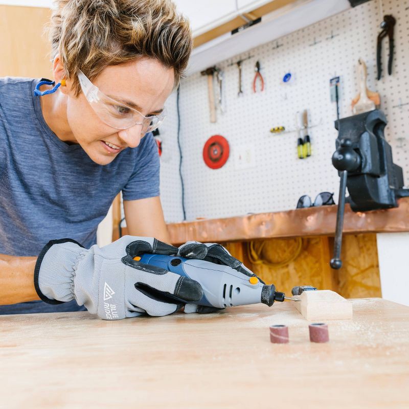 slide 13 of 15, Blue Ridge Tools 251pc Hobby Tool Kit: Electric Multi-Tool Set for Crafting & Engraving, 120V, 2-Year Warranty, 251 ct