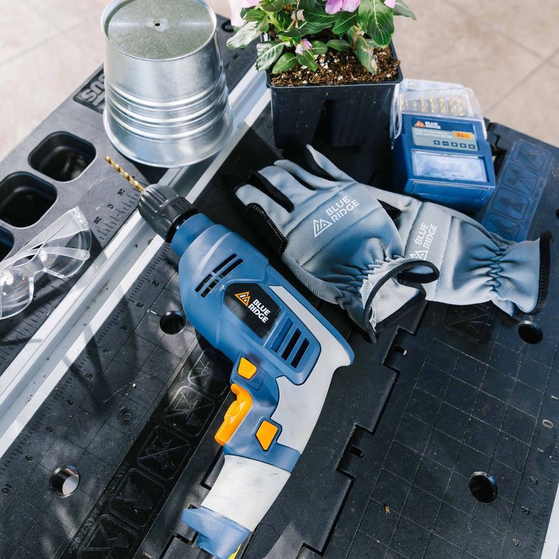 slide 2 of 10, Blue Ridge Tools 4.5 Amp Power Drills: Best Rated Corded Pistol Drill, Electric, 3/8" Chuck, 120V, 2.97 lbs, 2-Year Warranty, 1 ct