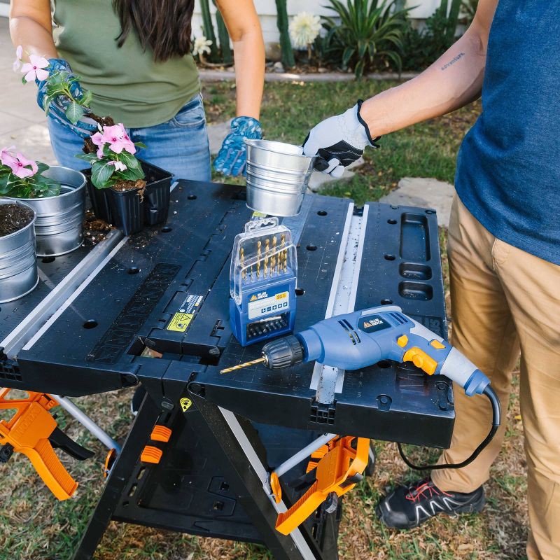 slide 5 of 10, Blue Ridge Tools 4.5 Amp Power Drills: Best Rated Corded Pistol Drill, Electric, 3/8" Chuck, 120V, 2.97 lbs, 2-Year Warranty, 1 ct