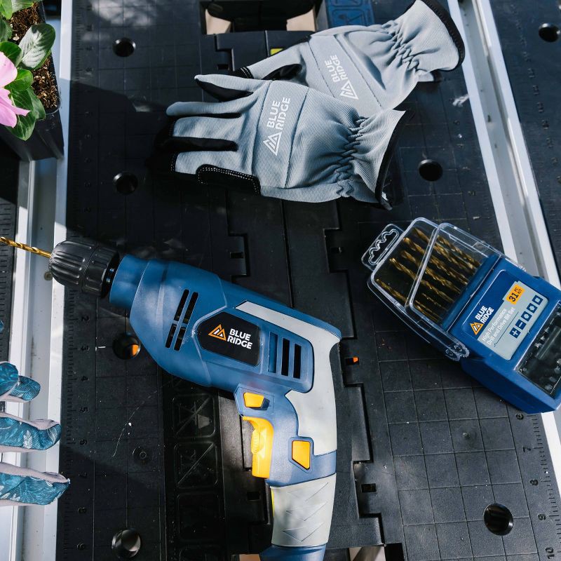 slide 10 of 10, Blue Ridge Tools 4.5 Amp Power Drills: Best Rated Corded Pistol Drill, Electric, 3/8" Chuck, 120V, 2.97 lbs, 2-Year Warranty, 1 ct