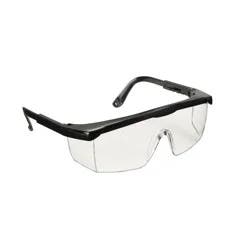 Blue Ridge Tools Safety Glasses: Clear Plastic Construction Goggles for Adults, All-Purpose Use, 1 Year Warranty