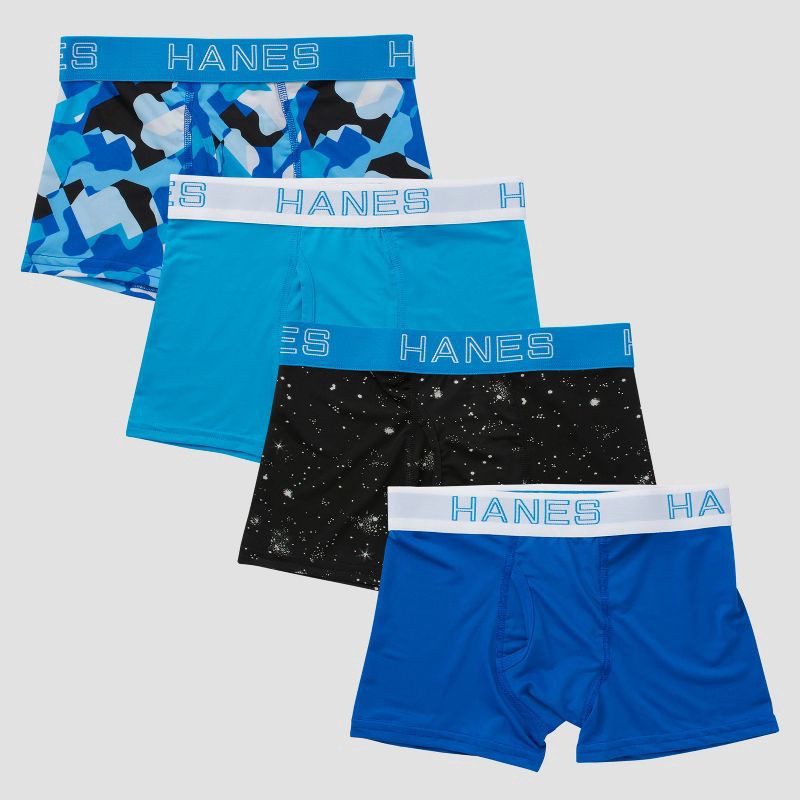 Men's Hanes 4Pk Boxer Briefs