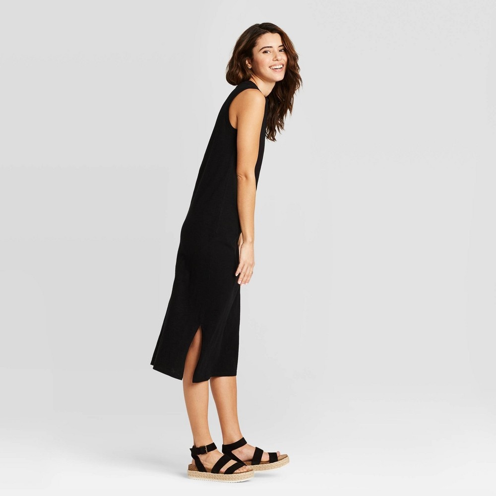 Women's Sleeveless Knit Dress - Universal Thread Black XS 1 ct