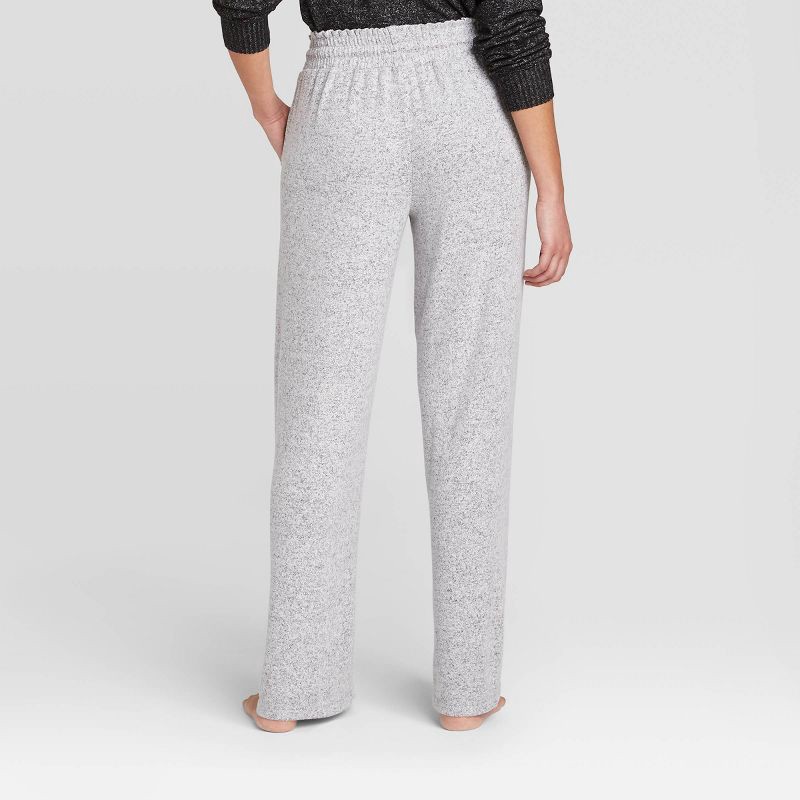 slide 2 of 2, Women's Perfectly Cozy Wide Leg Lounge Pants - Stars Above™ Light Gray XXL, 1 ct