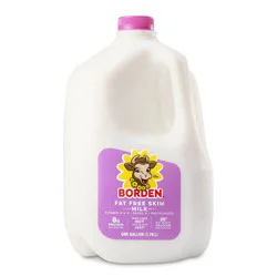 Borden Fat Free Skim Milk - 1gal