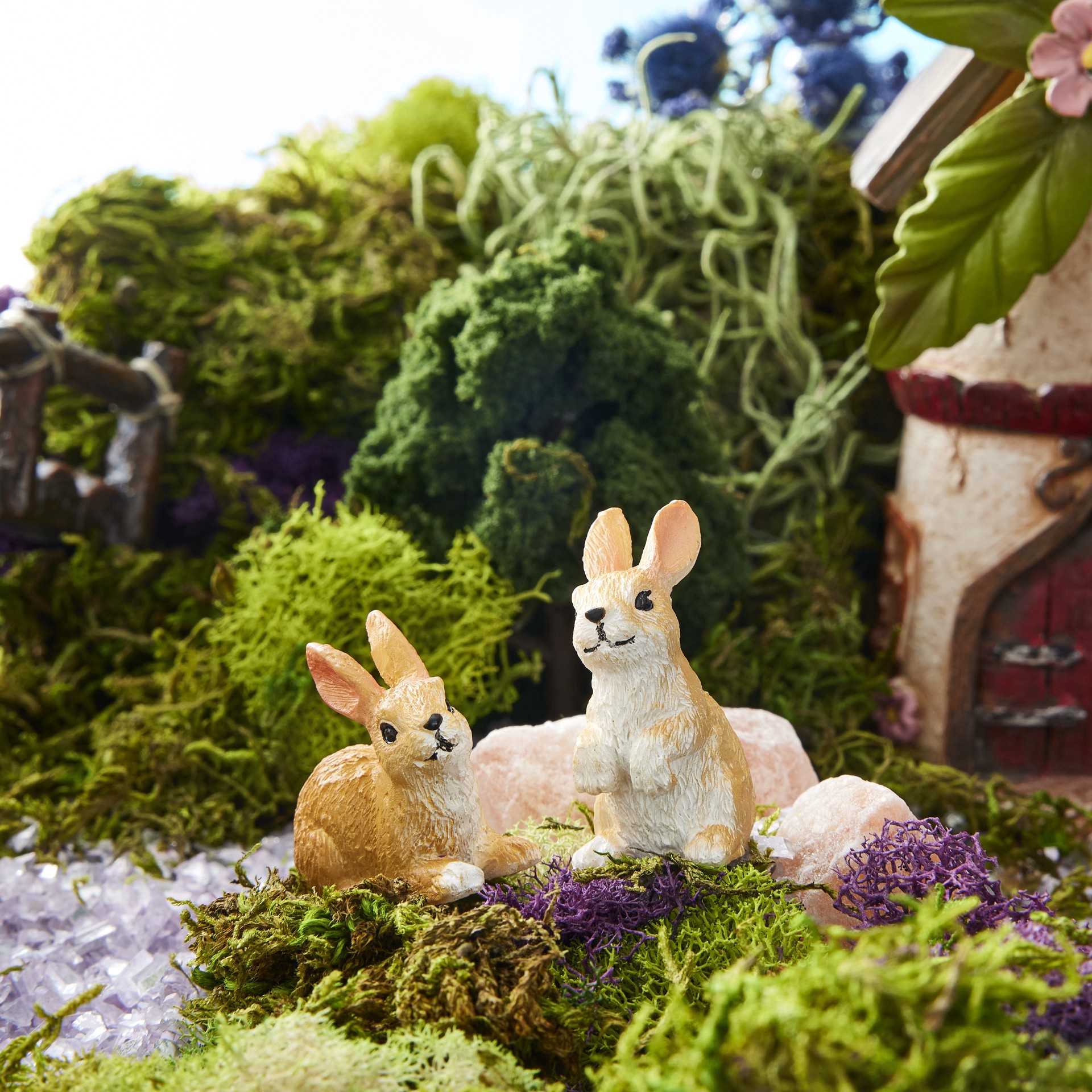 slide 3 of 3, Miniature Bunnies By Make Market, 1.54 in x 0.91 in x 1.3 in