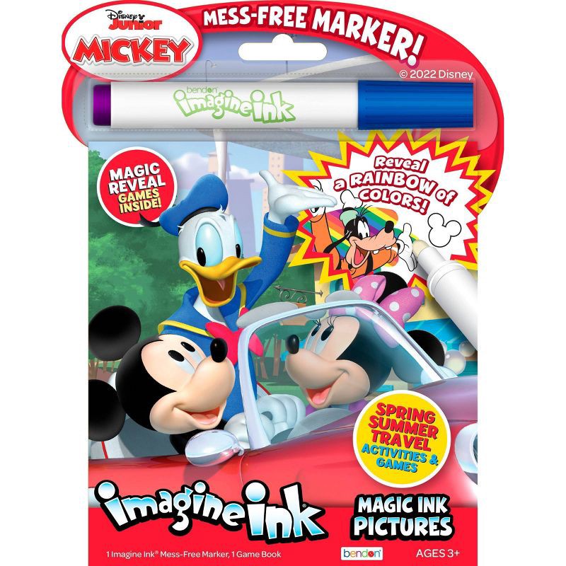 slide 1 of 3, Bendon DISNEY JR MMCH IMAGINE INK BOOK (Hardcover), 1 ct