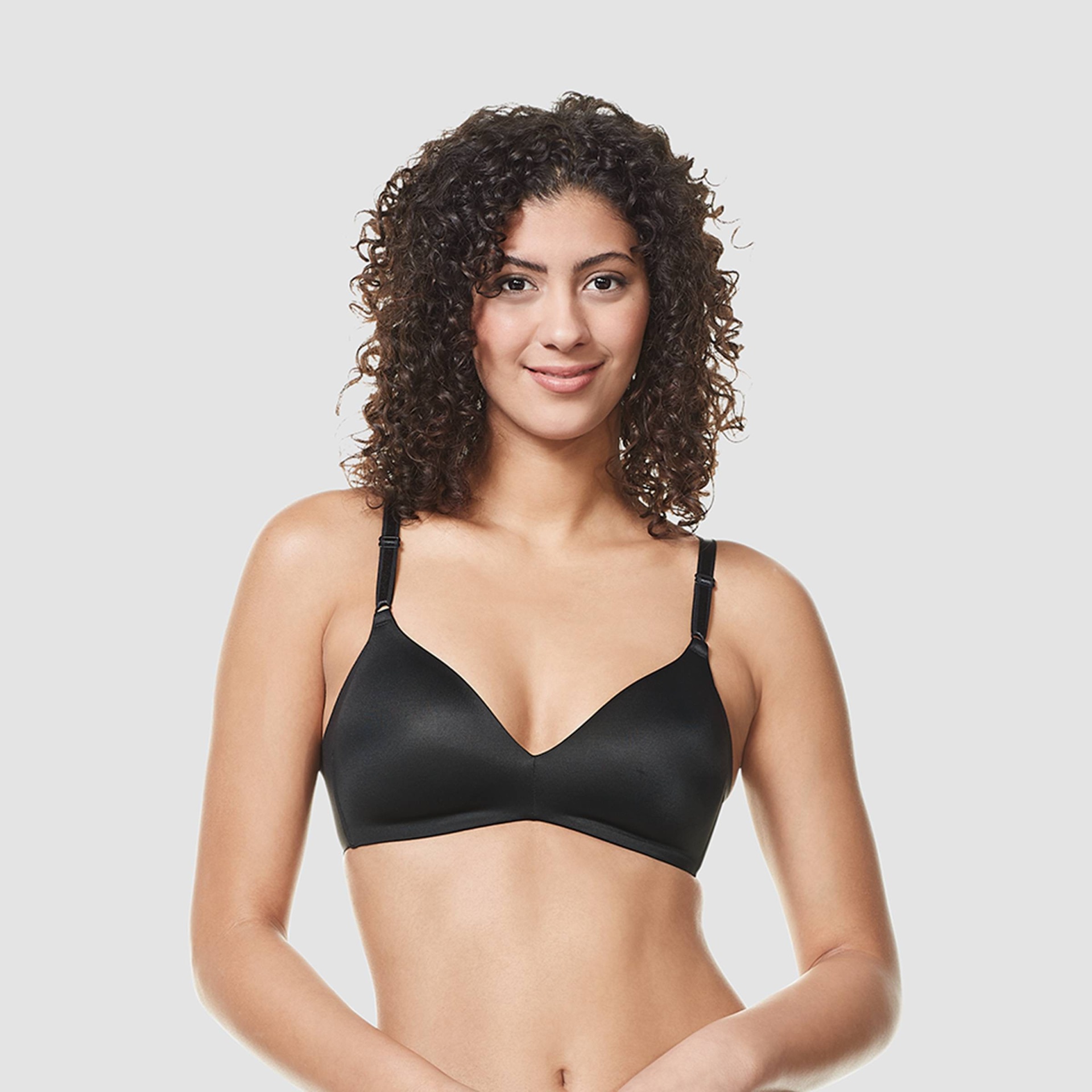 Simply Perfect by Warner's Women's Underarm Smoothing Wireless Bra - Black  36C 1 ct