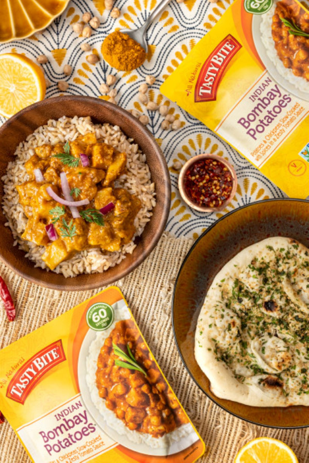slide 5 of 5, Tasty Bite Indian Medium Bombay Potatoes 10 oz, 10 oz