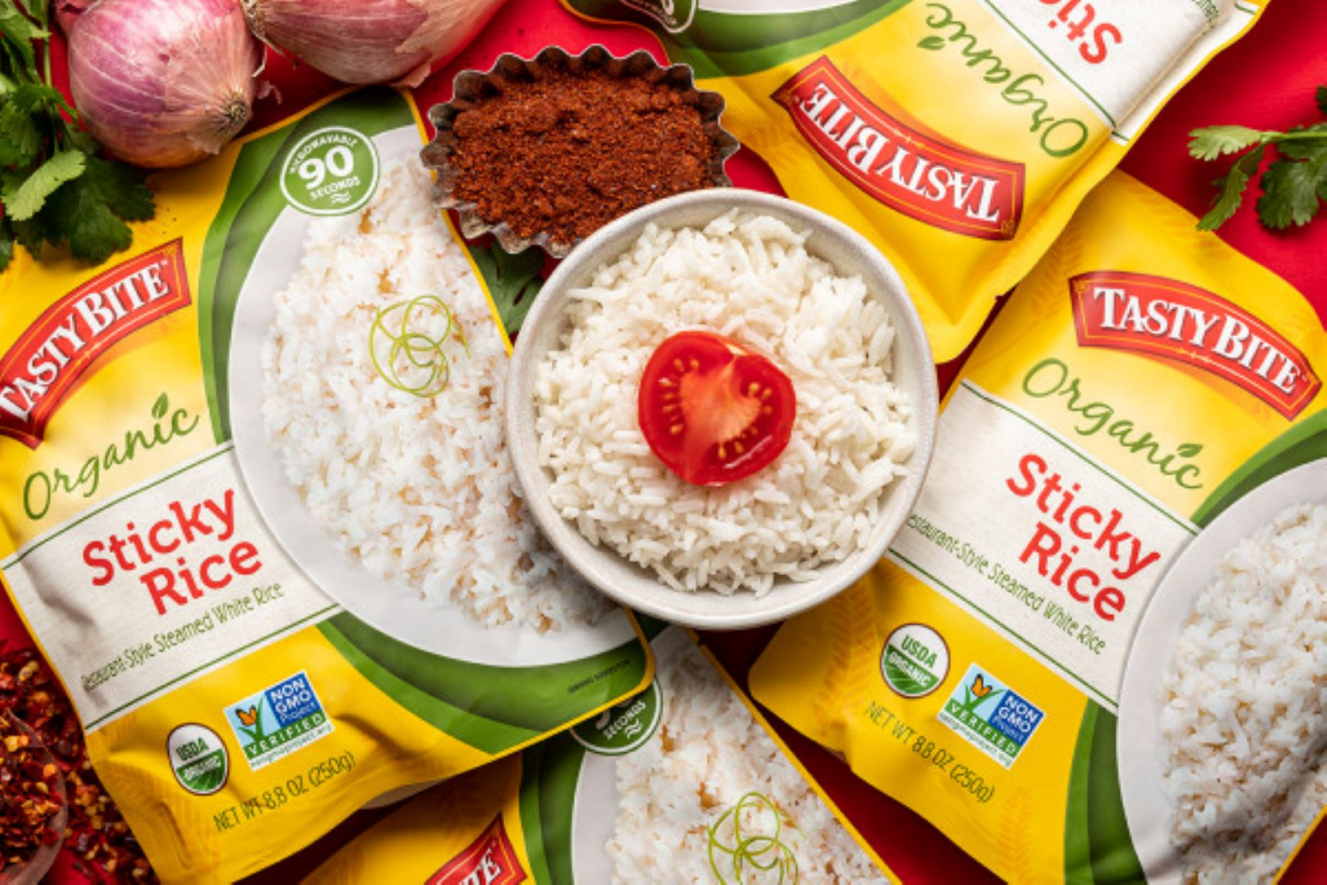 slide 4 of 5, Tasty Bite Organic Sticky Rice - 8.8 oz, 8.8 oz