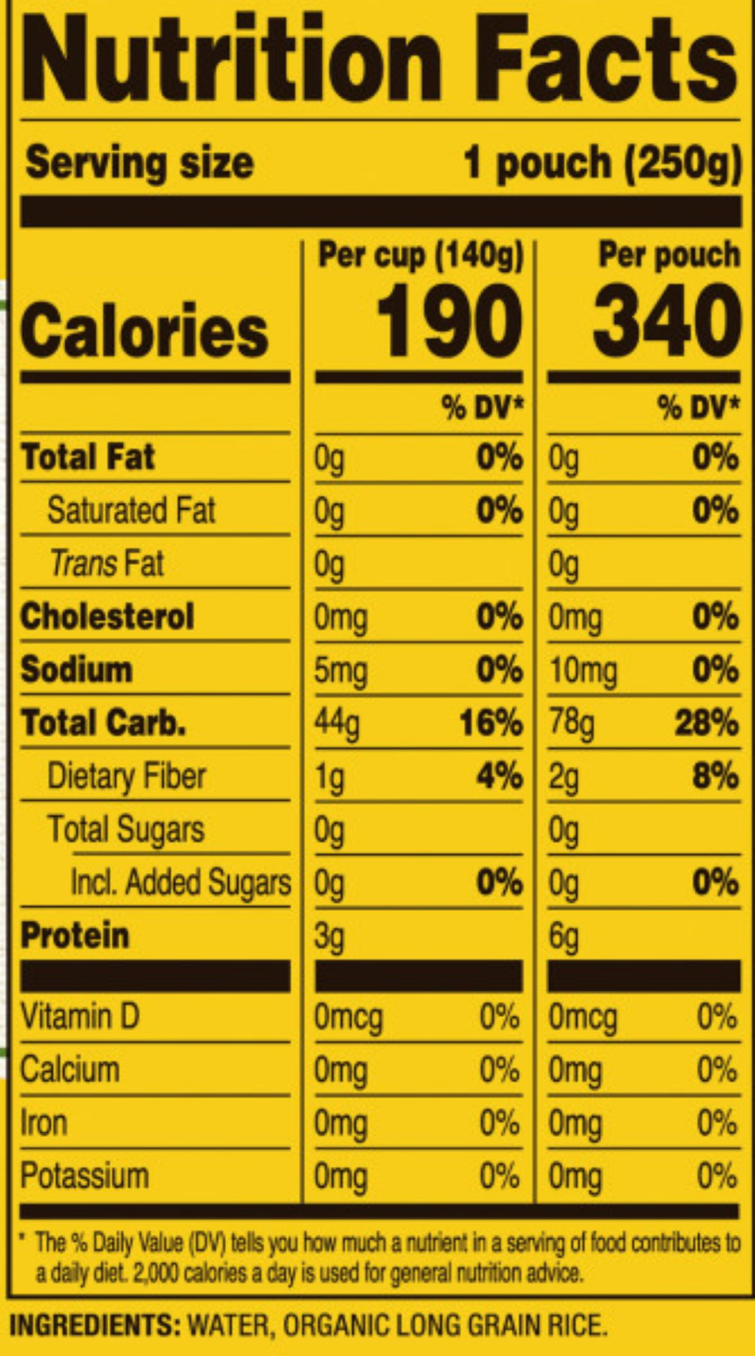slide 5 of 5, Tasty Bite Organic Sticky Rice - 8.8 oz, 8.8 oz