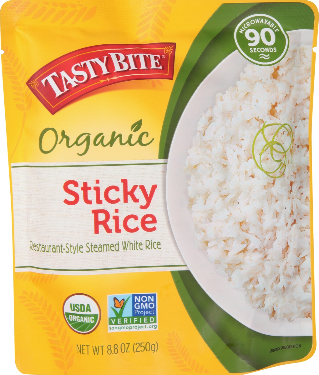 slide 9 of 10, Tasty Bite Organic Sticky Rice, 8.8 oz