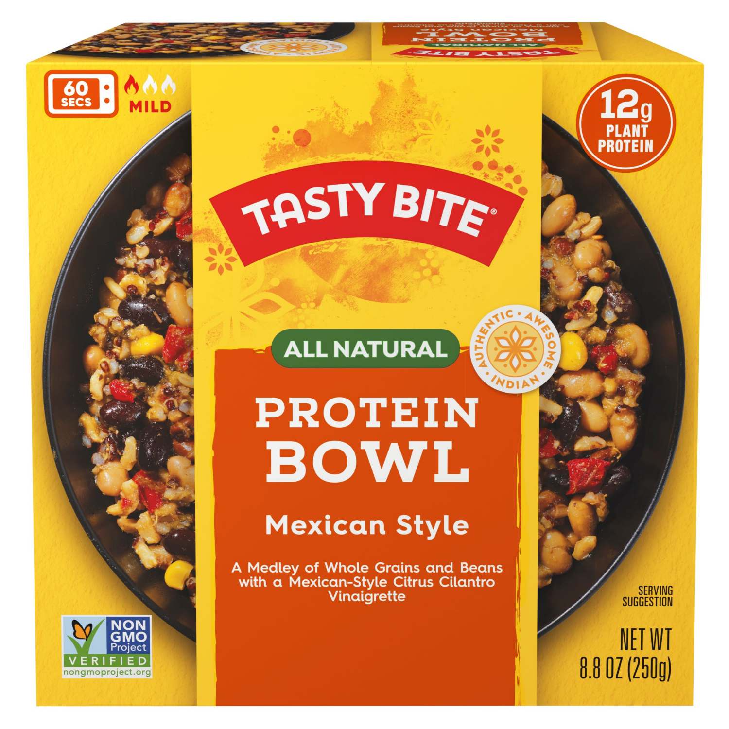 slide 1 of 4, Tasty Bite Mexican Protein Bowl, 8.8 Oz, 8.8 oz