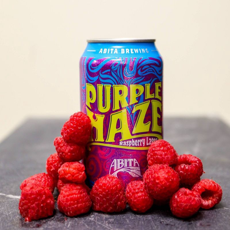 slide 8 of 10, Abita Purple Haze Raspberry Lager Beer - 6pk/12 fl oz Cans, 6 ct; 12 fl oz