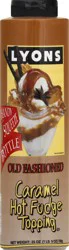 Lyons Old Fashioned Caramel Hot Fudge Topping 25 oz