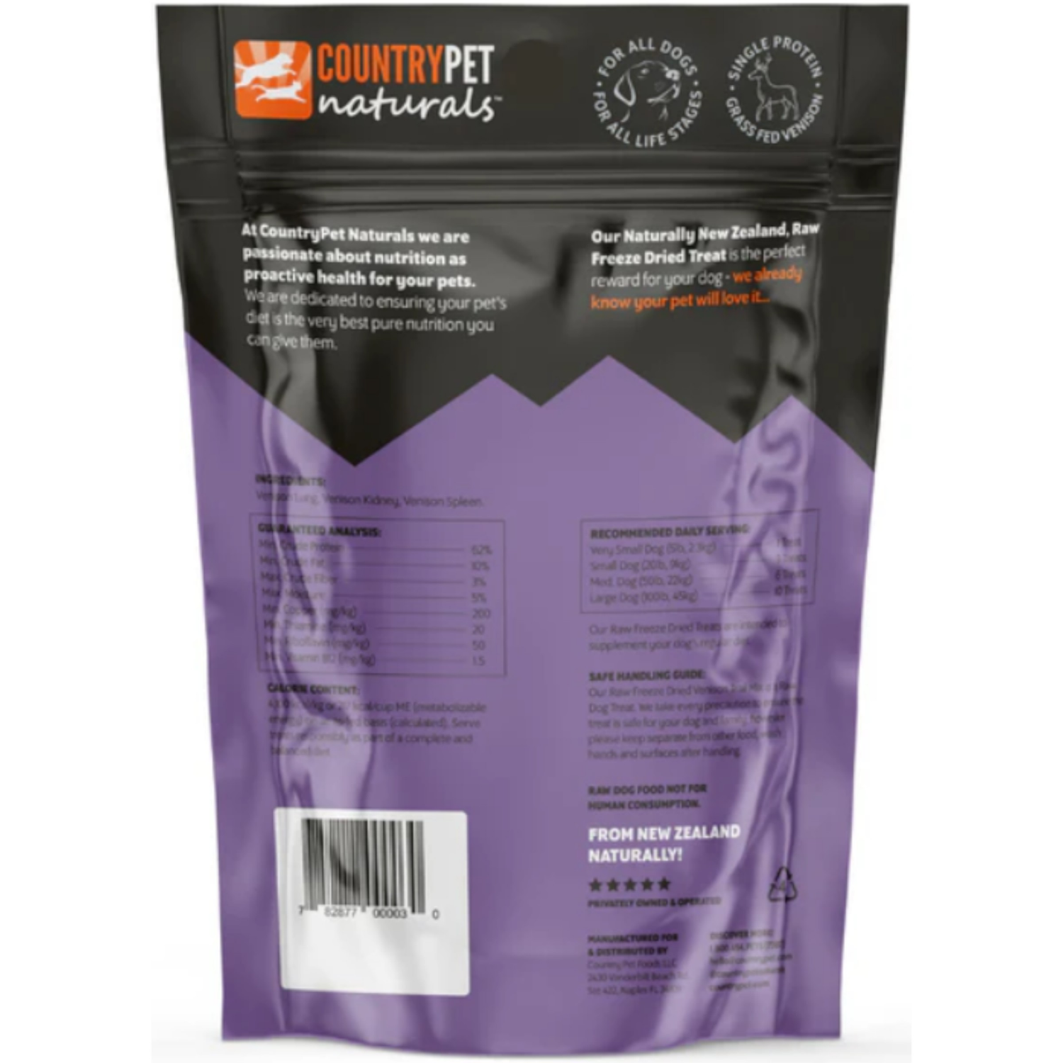 slide 2 of 2, Country Pet Trail Mix Venison Dog Treats 2.65 oz, 2.65 oz