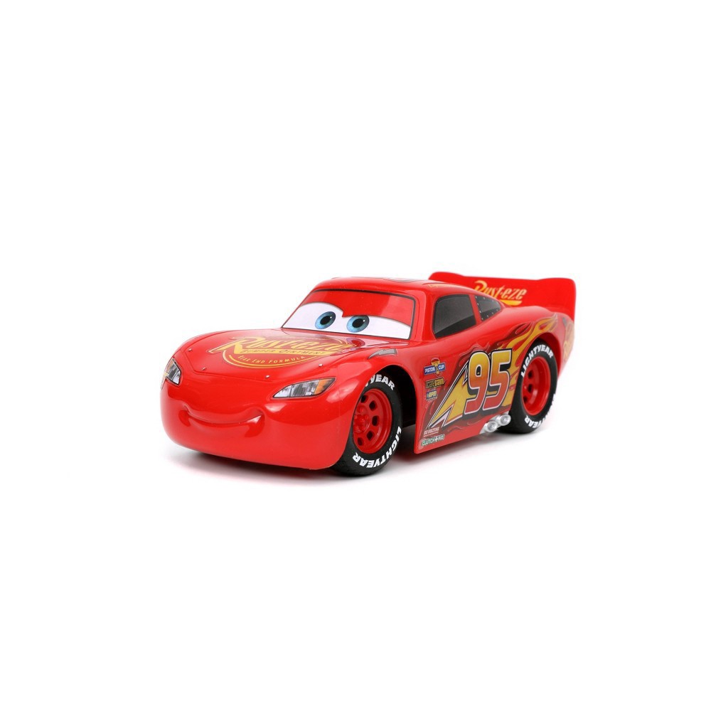 slide 8 of 9, Cars Lightning McQueen RC 1:24 Scale Remote Control Car 2.4 Ghz, 1 ct