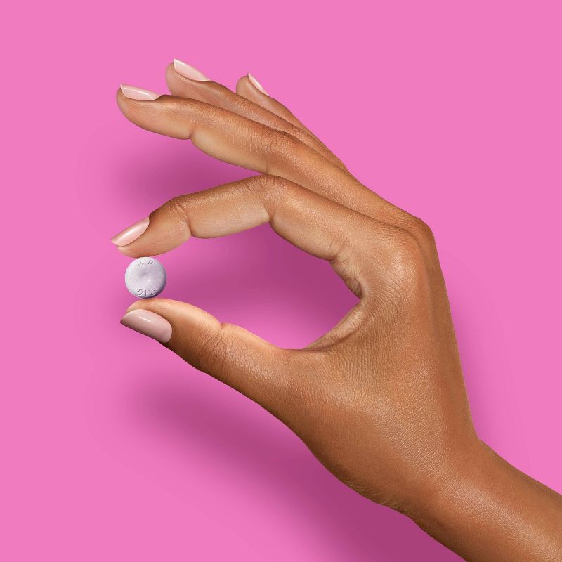 slide 2 of 5, Children's Allergy Relief Chewable Tablet - Grape - Diphenhydramine HCl - 48ct - up&up™, 48 ct