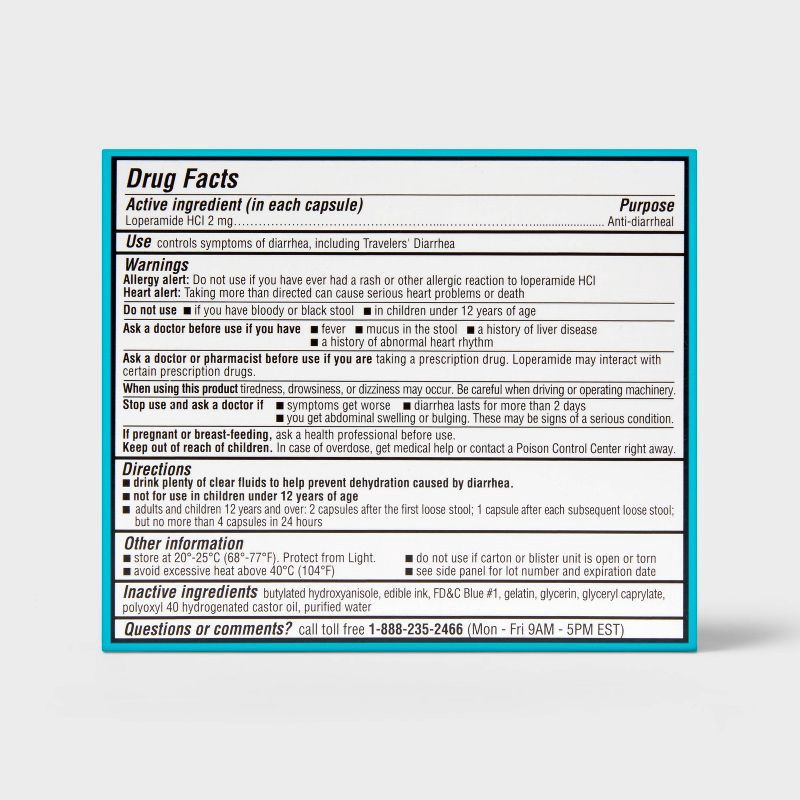 slide 3 of 4, Anti-Diarrheal Softgels - 24ct - up&up™, 24 ct