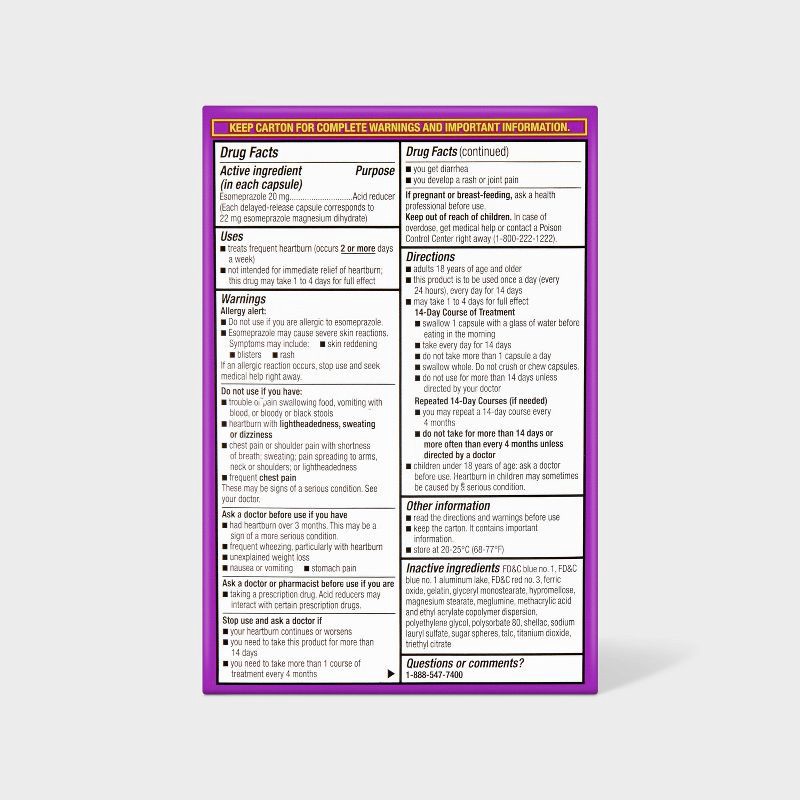 slide 3 of 5, Esomeprazole Clear Mini - 42ct - up&up™, 42 ct