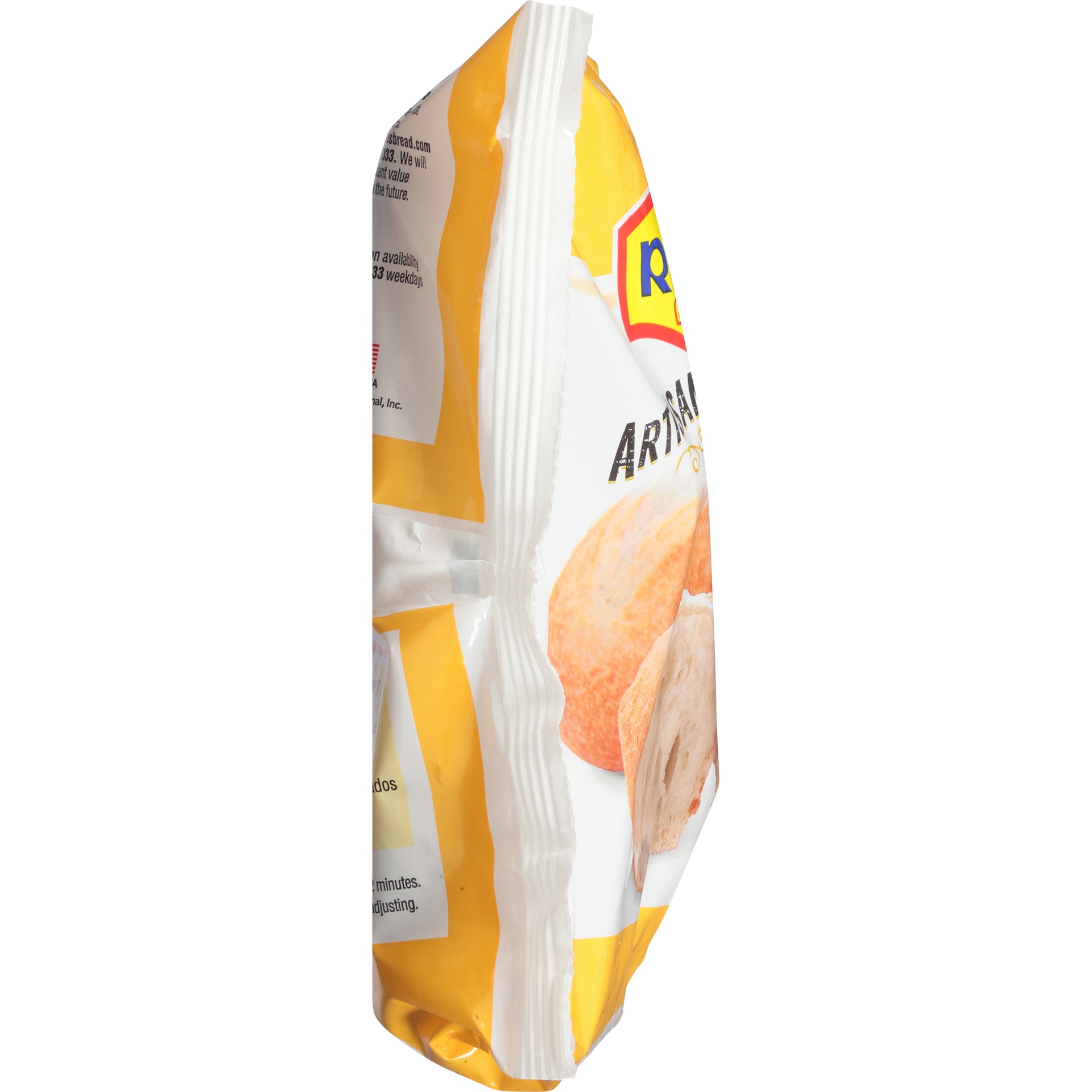 slide 2 of 6, Rhodes Bake-N-Serv Warm-N-Serv Artisan French White Rolls 6 ct Bag, 11.5 oz