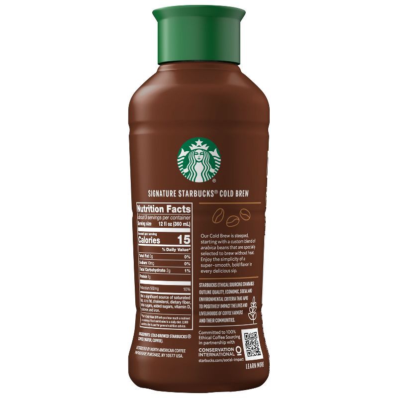 slide 2 of 5, Starbucks Discoveries Starbucks Black Unsweetened Cold Brew Coffee - 40 fl oz, 40 fl oz