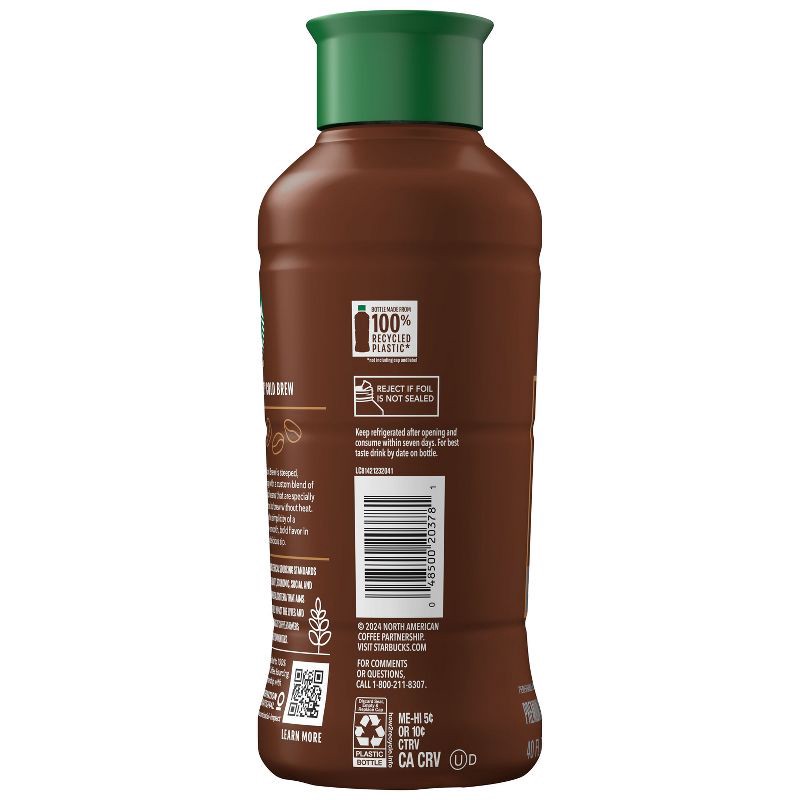 slide 3 of 5, Starbucks Discoveries Starbucks Black Unsweetened Cold Brew Coffee - 40 fl oz, 40 fl oz