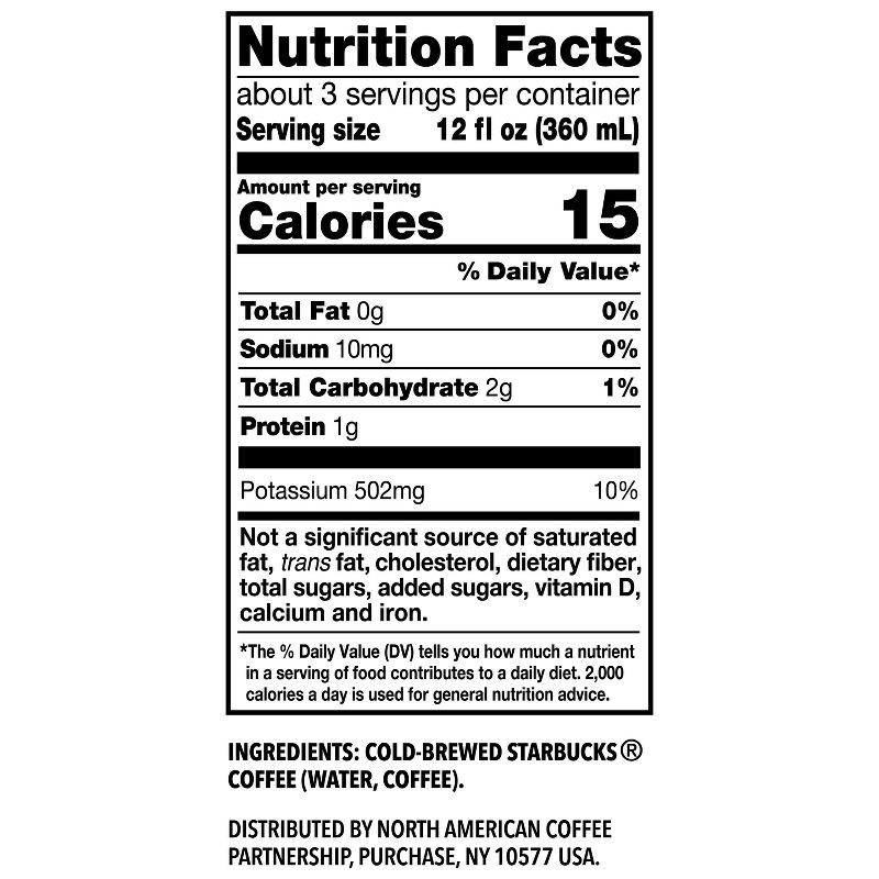 slide 5 of 5, Starbucks Discoveries Starbucks Black Unsweetened Cold Brew Coffee - 40 fl oz, 40 fl oz