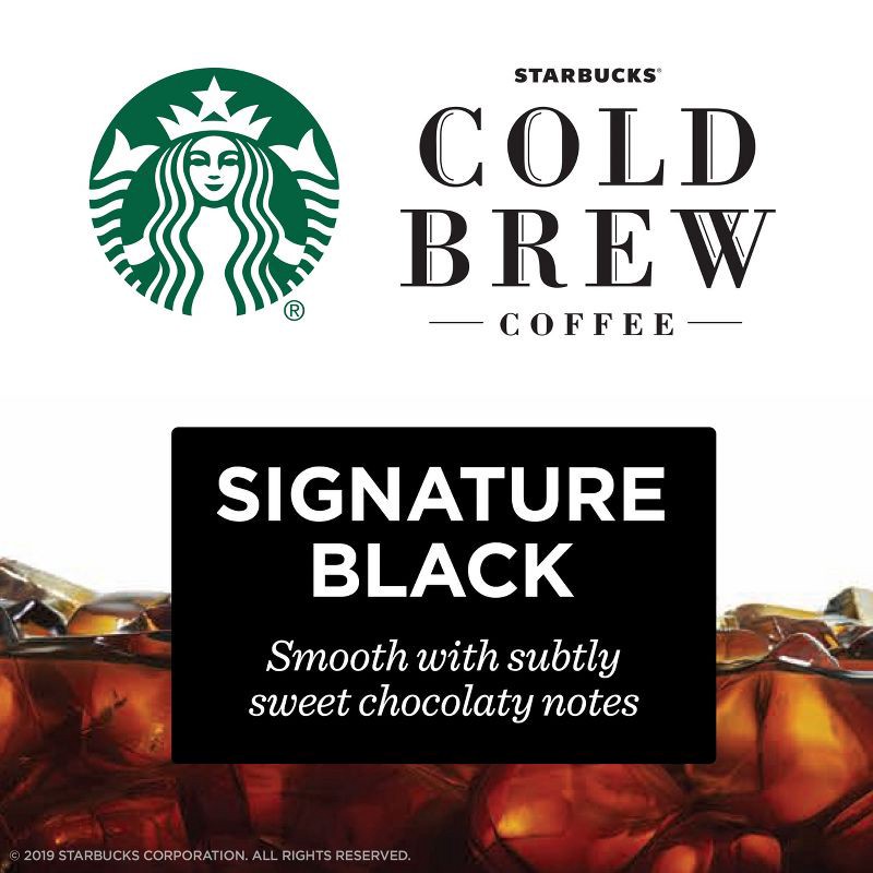 slide 2 of 7, Starbucks Cold Brew Coffee — Signature Black — Multi-Serve Concentrate — 1 bottle (32 fl oz.), 1 bottle, 32 fl oz