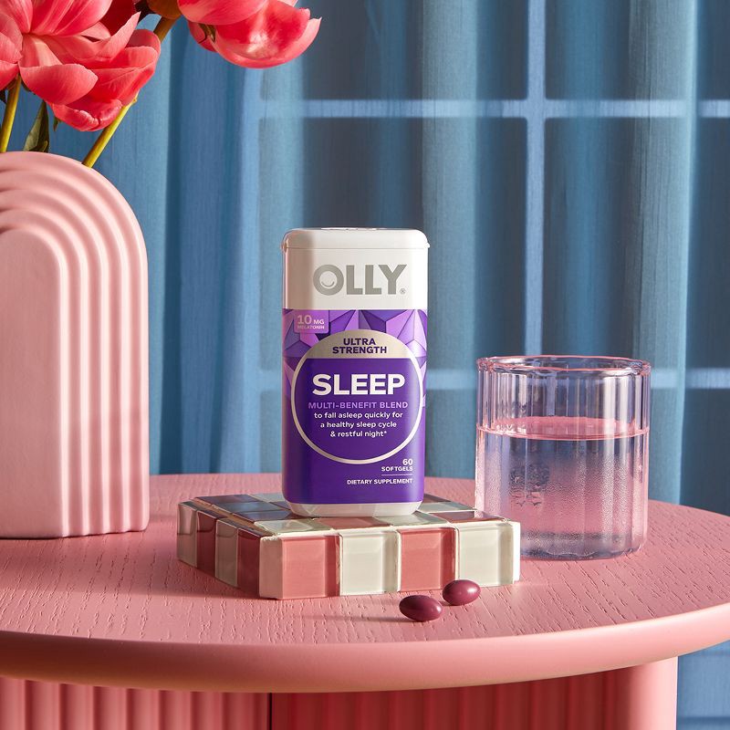 slide 2 of 9, OLLY Ultra Strength Sleep Aid Softgels - 60ct, 60 ct