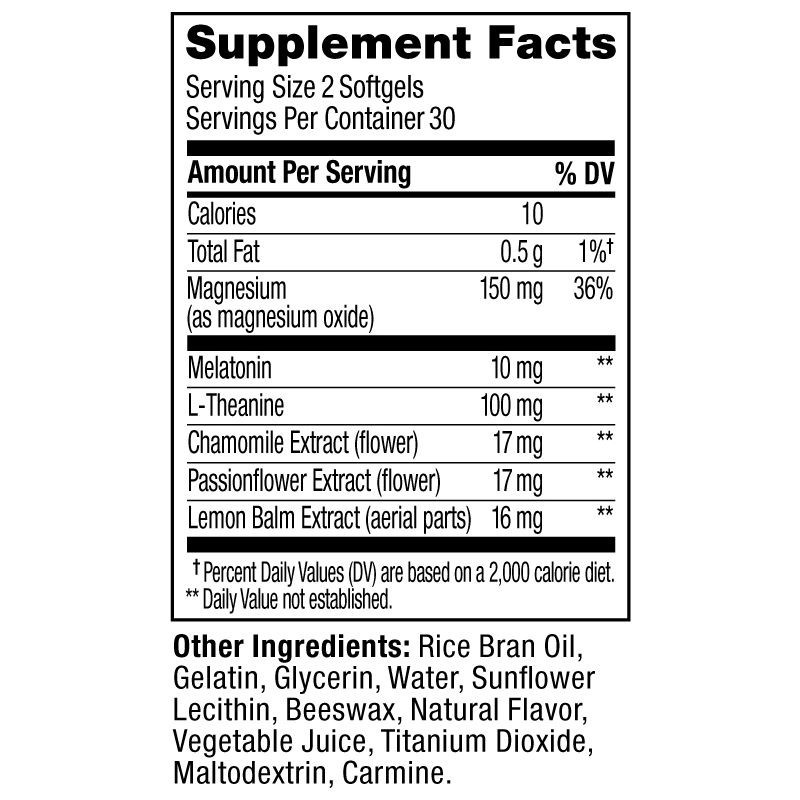 slide 6 of 9, OLLY Ultra Strength Sleep Aid Softgels - 60ct, 60 ct