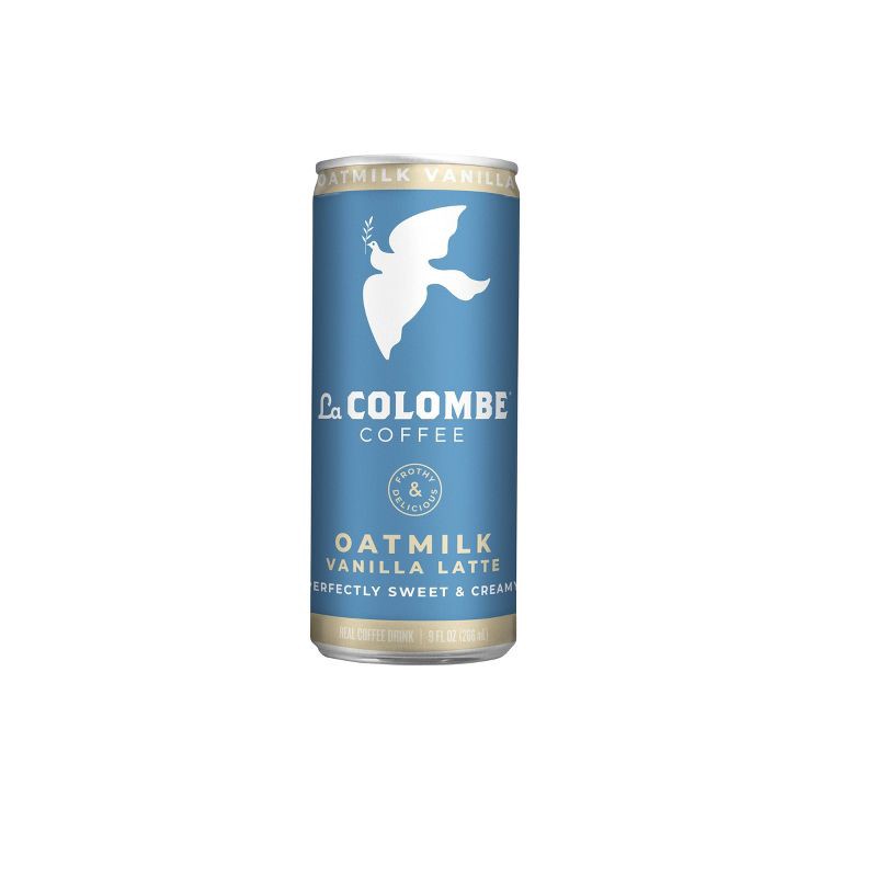 slide 5 of 9, La Colombe Vanilla Draft Latte with Oatmilk - 4pk/9 fl oz Cans, 4 ct; 9 fl oz
