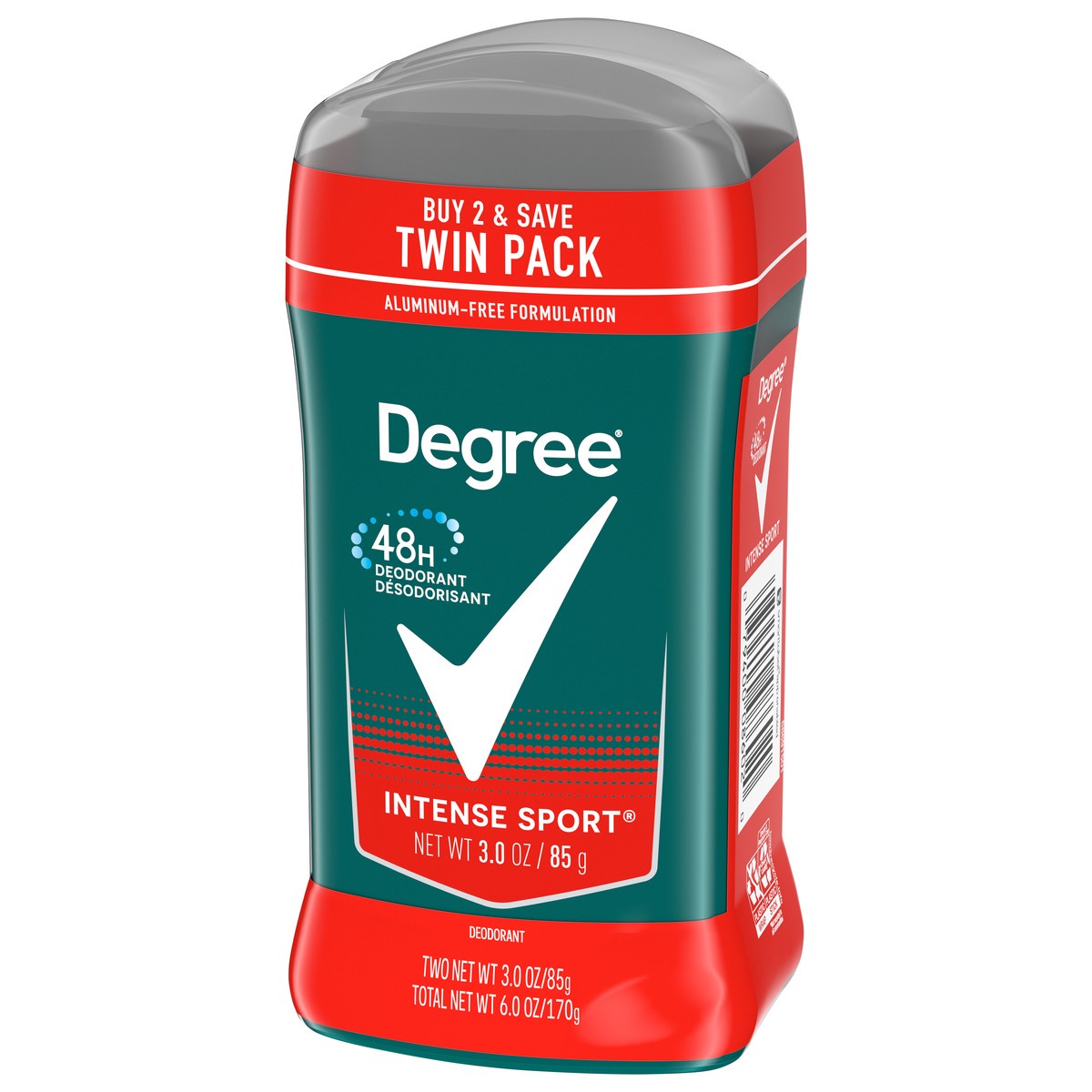 slide 6 of 6, Degree Original Protection Deodorant Intense Sport, 3 oz, 2 Count, 3 oz