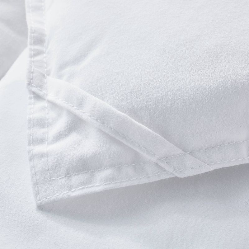 slide 4 of 7, King Light Weight Premium Down Alternative Comforter - Casaluna™: Hypoallergenic, 250 Thread Count, Percale Weave, 1 ct