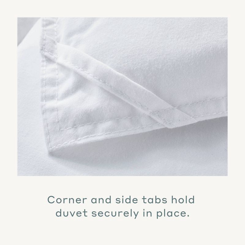 slide 6 of 7, King Light Weight Premium Down Alternative Comforter - Casaluna™: Hypoallergenic, 250 Thread Count, Percale Weave, 1 ct