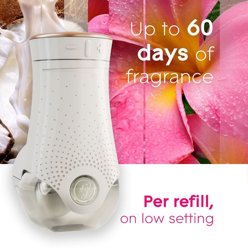 slide 11 of 16, Glade Air Freshener Plug Ins Scented Oil Diffuser Refills - Exotic Tropical Blossoms - 3.35 fl oz/5pk, 5 ct; 3.35 fl oz