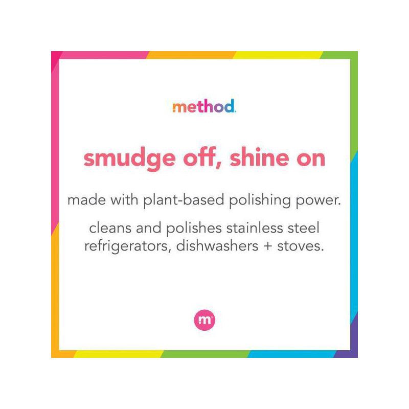 slide 7 of 7, Method Stainless Steel Clean + Polish - 14 fl oz, 14 fl oz