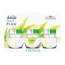 Febreze LIGHT Fade Defy Plug Air Freshener - Bamboo - 0.87 fl oz
