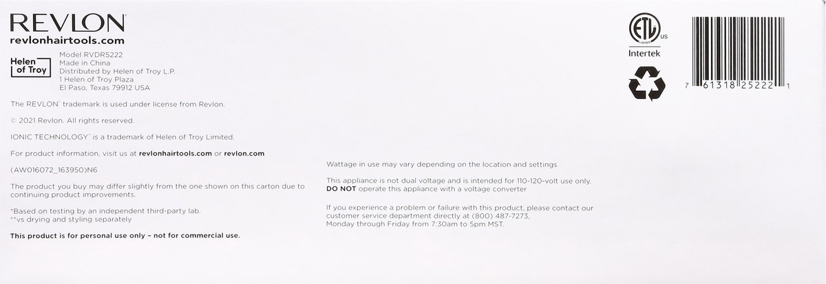 slide 8 of 11, Revlon Oval One-Step Hair Dryer & Volumizing Styler, 1 ct
