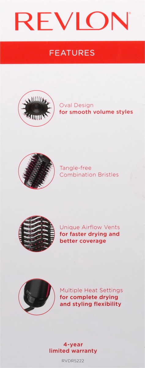 slide 6 of 11, Revlon Oval One-Step Hair Dryer & Volumizing Styler, 1 ct