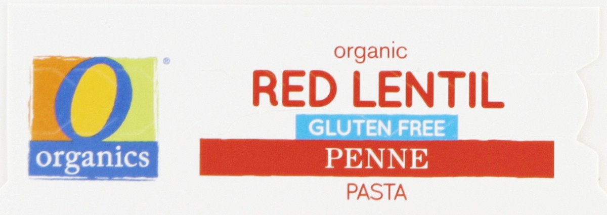slide 7 of 7, O Orgnc Pasta Penne Red Lentil, 8 oz