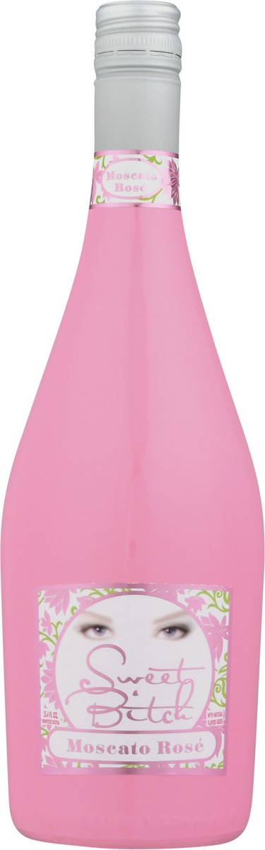 slide 6 of 9, Sweet Bitch Moscato Rose Wine, 750 ml